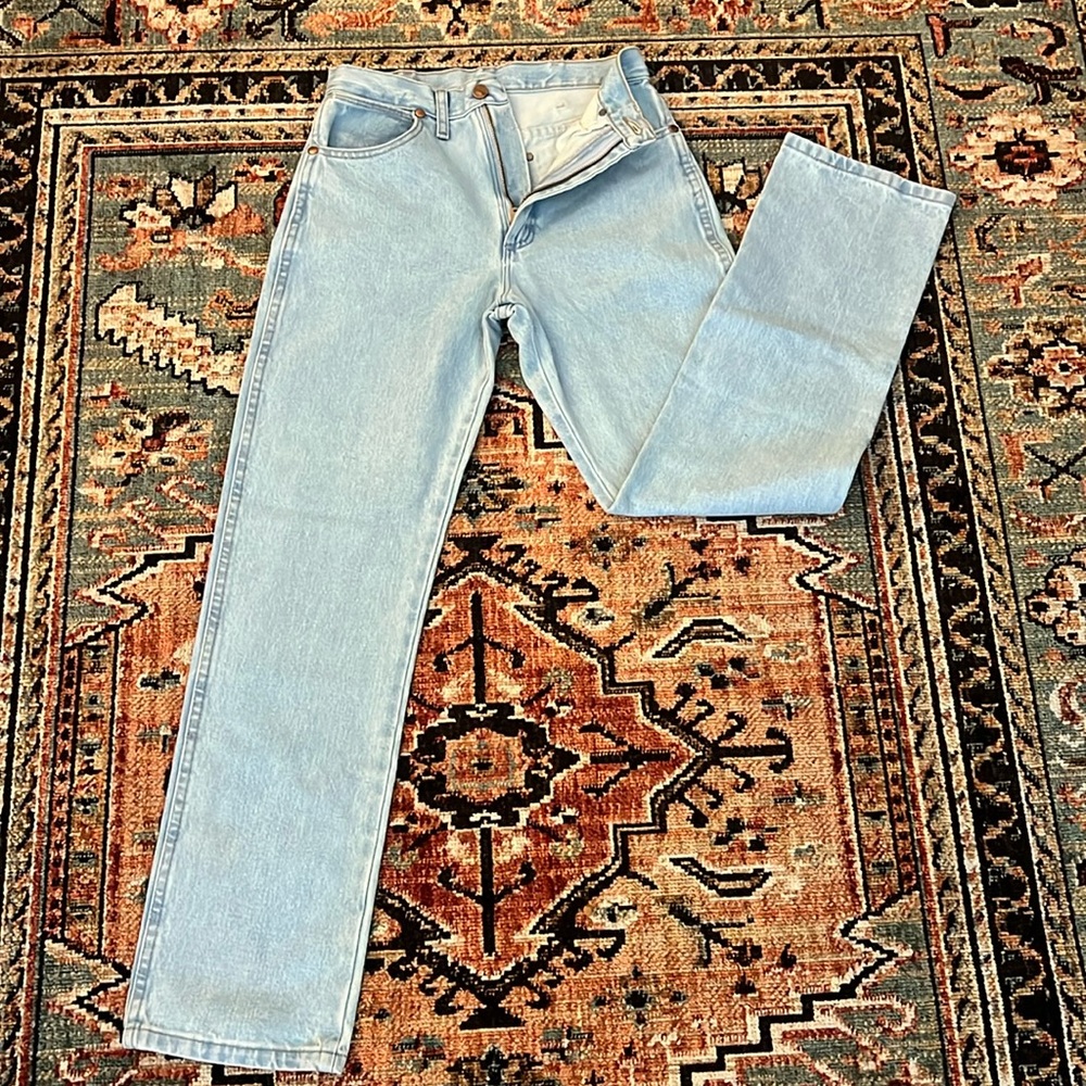 Wrangler women’s cowboy cut denim jeans 5 x 30 NEVER BEEN WORN